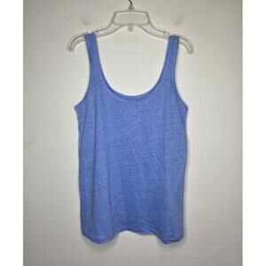 J Crew cornflower blue linen tank top - small